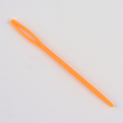 Steel Wire Stainless Steel Circular Knitting Needles and Random Color Plastic Tapestry Needles TOOL-R042-800x2mm-1
