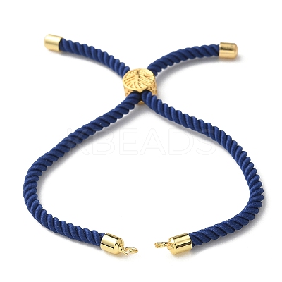 Cotton Cord Bracelet Making KK-F758-03P-G-1