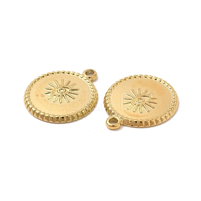 Ion Plating(IP) 304 Stainless Steel Pendants Rhinestone Settings STAS-B032-09G-1