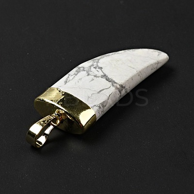 Natural Mixed Stone Pendants G-P474-04S-1