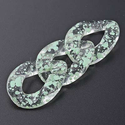 Transparent Acrylic Linking Rings OACR-N009-014A-1