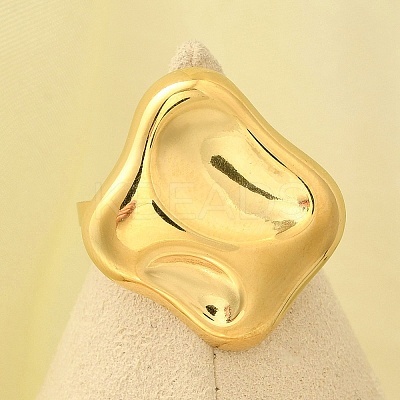 304 Stainless Steel Open Cuff for Women LS-RJEW-B109-02G-02-1