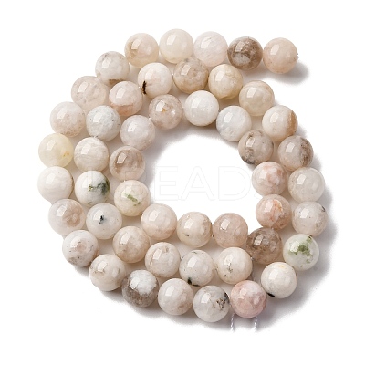 Natural White Moonstone Beads Strands LS-G-I388-01-8mm-1