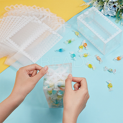 Transparent PVC Candy Treat Gift Box CON-WH0085-58C-1