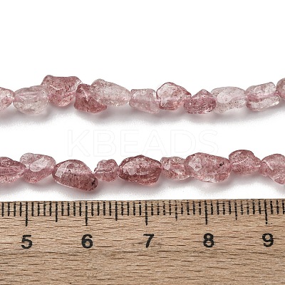 Natural Strawberry Quartz Beads Strands G-I389-A28-1