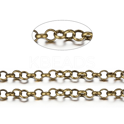 Brass Rolo Chains CHC-S008-002B-AB-1