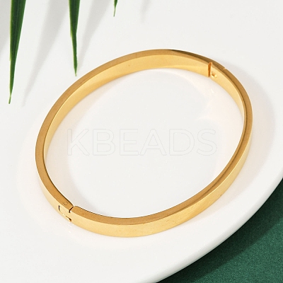 201 Stainless Steel Bangles for Women LS-BJEW-B138-05G-1