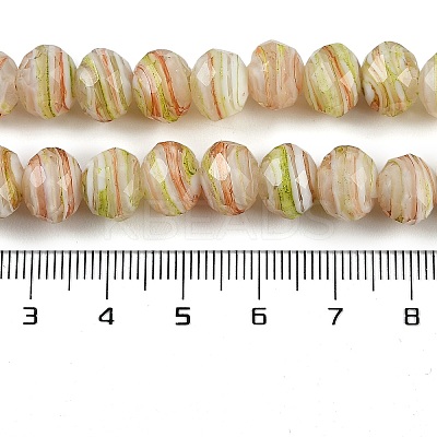 Handmade Lampwork Beads Strands LAMP-T007-13J-1