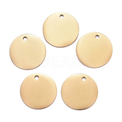 304 Stainless Steel Pendants STAS-I140-15B-G-1