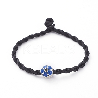 Nylon Thread Cord Bracelets BJEW-JB04859-02-1
