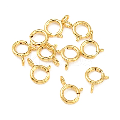 925 Sterling Silver Spring Ring Clasps STER-K167-076A-G-1