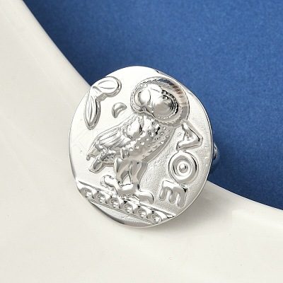 304 Stainless Steel Adjustable Finger Rings for Women RJEW-K298-01P-1