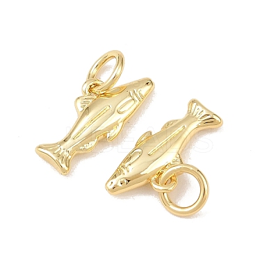 Brass Pendants KK-Z132-03G-01-1