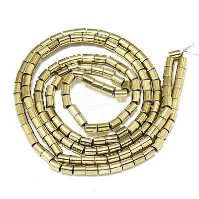 Electroplate Non-magnetic Synthetic Hematite Beads Strands G-S352-71A-01-1