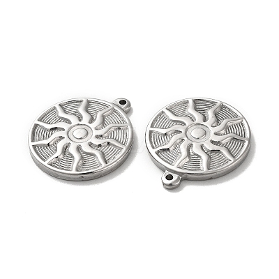 Non-Tarnish 304 Stainless Steel Pendants STAS-Q001-31P-1