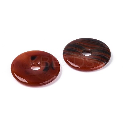Natural Red Agate Big Pendants G-T144-43D-1