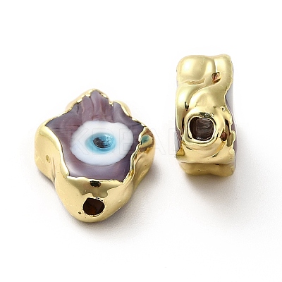 Handmade Evil Eye Lampwork Beads LAMP-F026-03I-1
