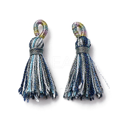 Polyester Tassel Pendants FIND-D302-01C-1