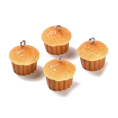 3D Opaque Resin Pendants RESI-G111-03-1