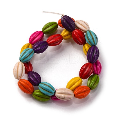 Synthetic Turquoise Beads Strands G-C147-10-1