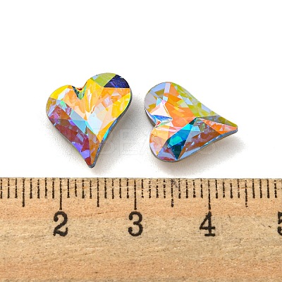 Glass Rhinestone Cabochons RGLA-M017-F02-202ST-1