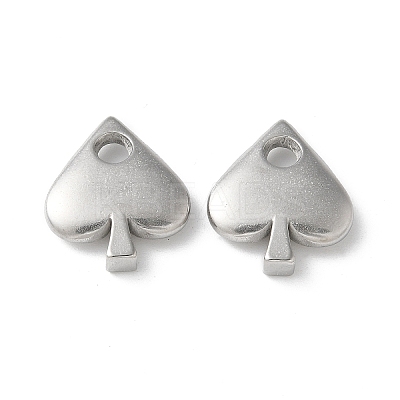 304 Stainless Steel Pendants STAS-I330-006P-1