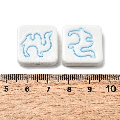 Handmade Porcelain Beads PORC-Z004-02A-1