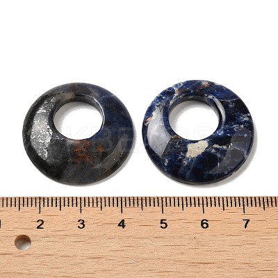 Natural Sodalite Pendants G-T122-76L-1