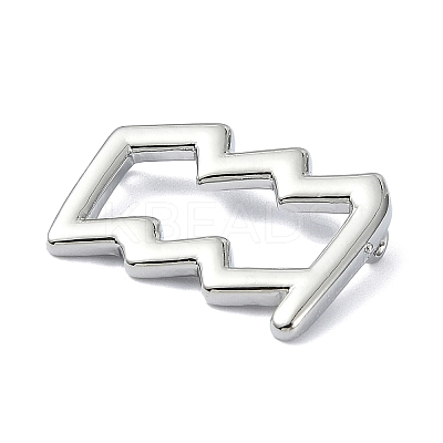 Rack Plating Brass Pendants KK-Q810-04I-P-1