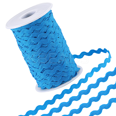 2 trands Polyester Wave Bending Fringe Trim OCOR-GF0003-02B-1