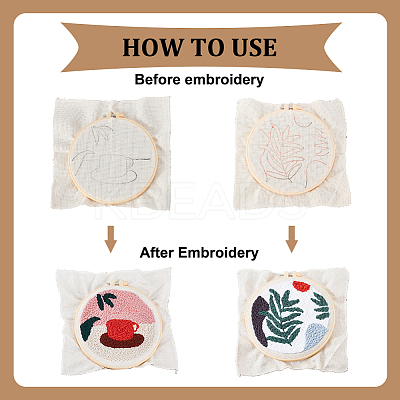 DIY Punch Needle Kits DIY-ME0001-53B-1