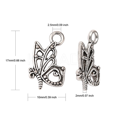 Tibetan Style Alloy Pendants X-TIBEP-A100603-S-LF-1