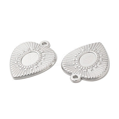 Non-Tarnish 304 Stainless Steel Pendant Cabochon Settings STAS-L020-019P-1