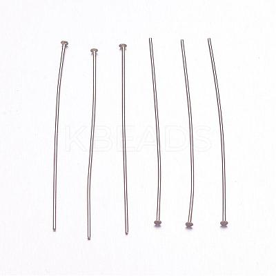 Tarnish Resistant 304 Stainless Steel Flat Head Pins STAS-H358-02A-1