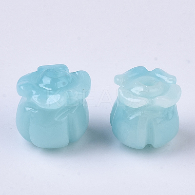 Synthetic Coral Beads CORA-R017-28-A01-1