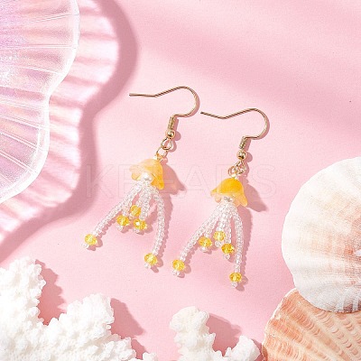 304 Stainless Steel Dangle Earrings EJEW-MZ00454-1