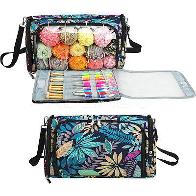 Oxford Zipper Knitting Bag WG93319-02-1
