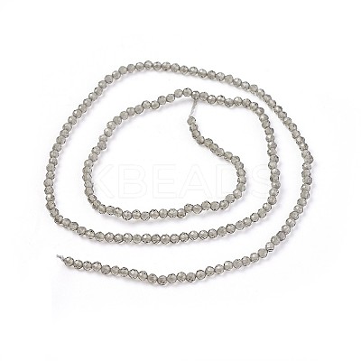 Transparent Glass Beads Strands GLAA-F094-A05-1