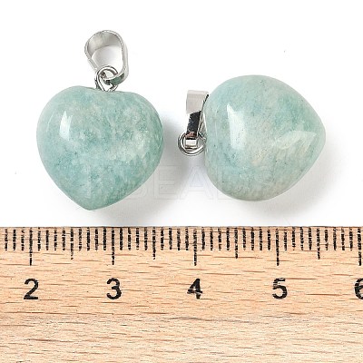 Natural Amazonite Pendants G-J386-H16-P-1