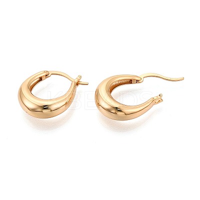 925 Sterling Silver Hoop Earrings STER-N016-130G-1