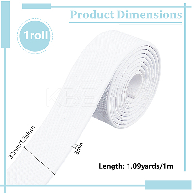 Rubber Band Strips FIND-WH0166-52B-01-1