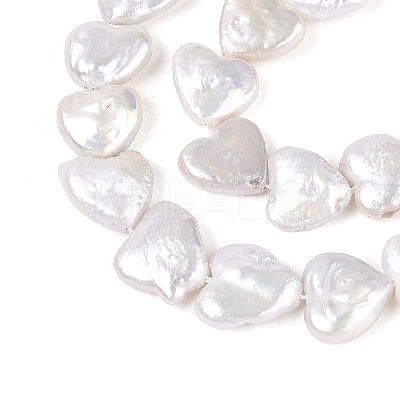 Natural Baroque Keshi Pearl Beads Strands PEAR-T006-33A-1