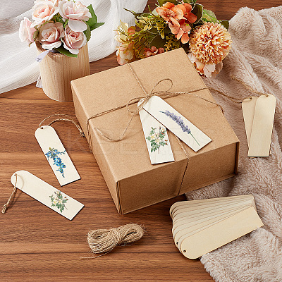 DIY Wood Bookmarks Making Kits WOOD-SP0001-21A-1