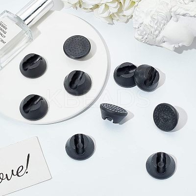 30Pc Self Adhesive Plastic Furniture Sliders AJEW-FH0001-97-1