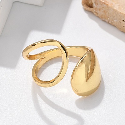 Brass Cuff Rings LS-RJEW-C120-06G-1