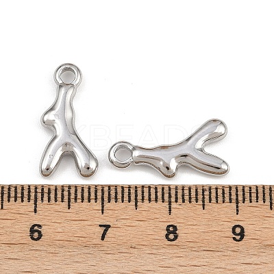 304 Stainless Steel Pendants STAS-L303-26P-01-1