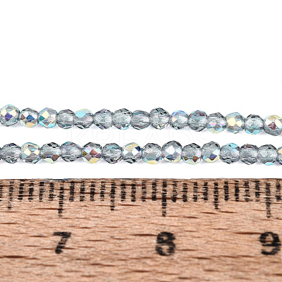 Transparent Glass Beads Strands EGLA-N028-01A-A01-1