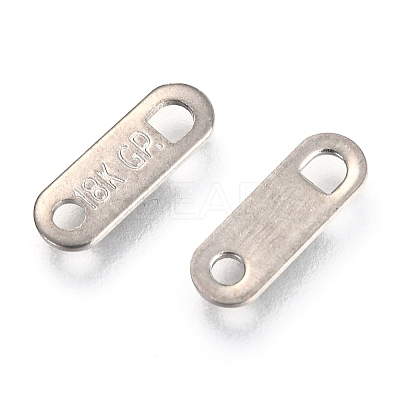 Tarnish Resistant 201 Stainless Steel Links Connectors STAS-H143-17P-1