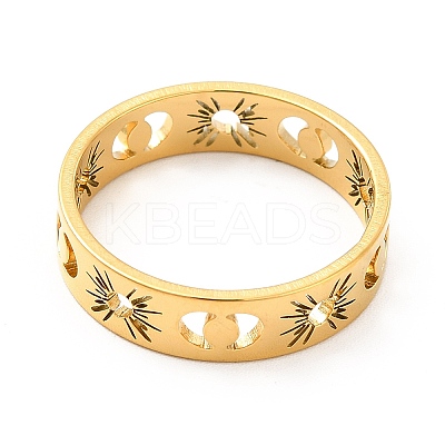 201 Stainless Steel Finger Rings for Women RJEW-M013-01G-1-1