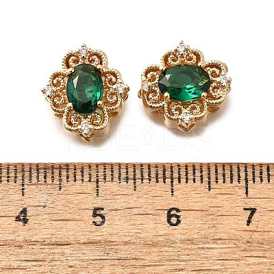 Brass Glass Beads KK-M318-46G-03-1